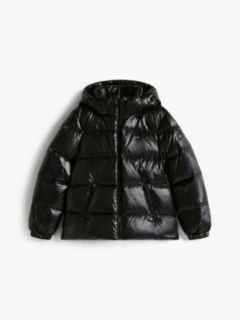 Essential Shiny Down Jacket — Black 6