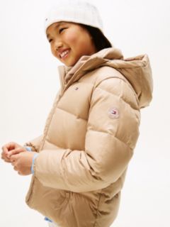 Essential Shiny Down Jacket — Brown 2