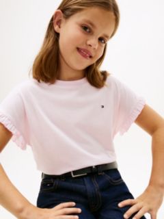 Essential Ruffle Cuff Relaxed Top — Pink 2