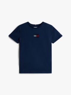 Diamanté Flag Jersey T-Shirt — Blue 5