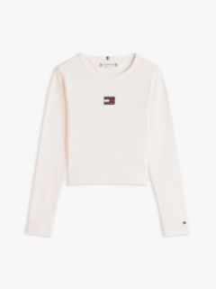 Heritage Extra Slim Long Sleeve T-Shirt — White 5