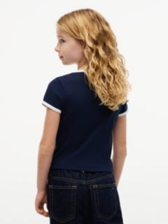 Heritage Reflective Flag Extra Slim T-Shirt — Blue 4
