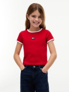 Heritage Reflective Flag Extra Slim T-Shirt — Red 1