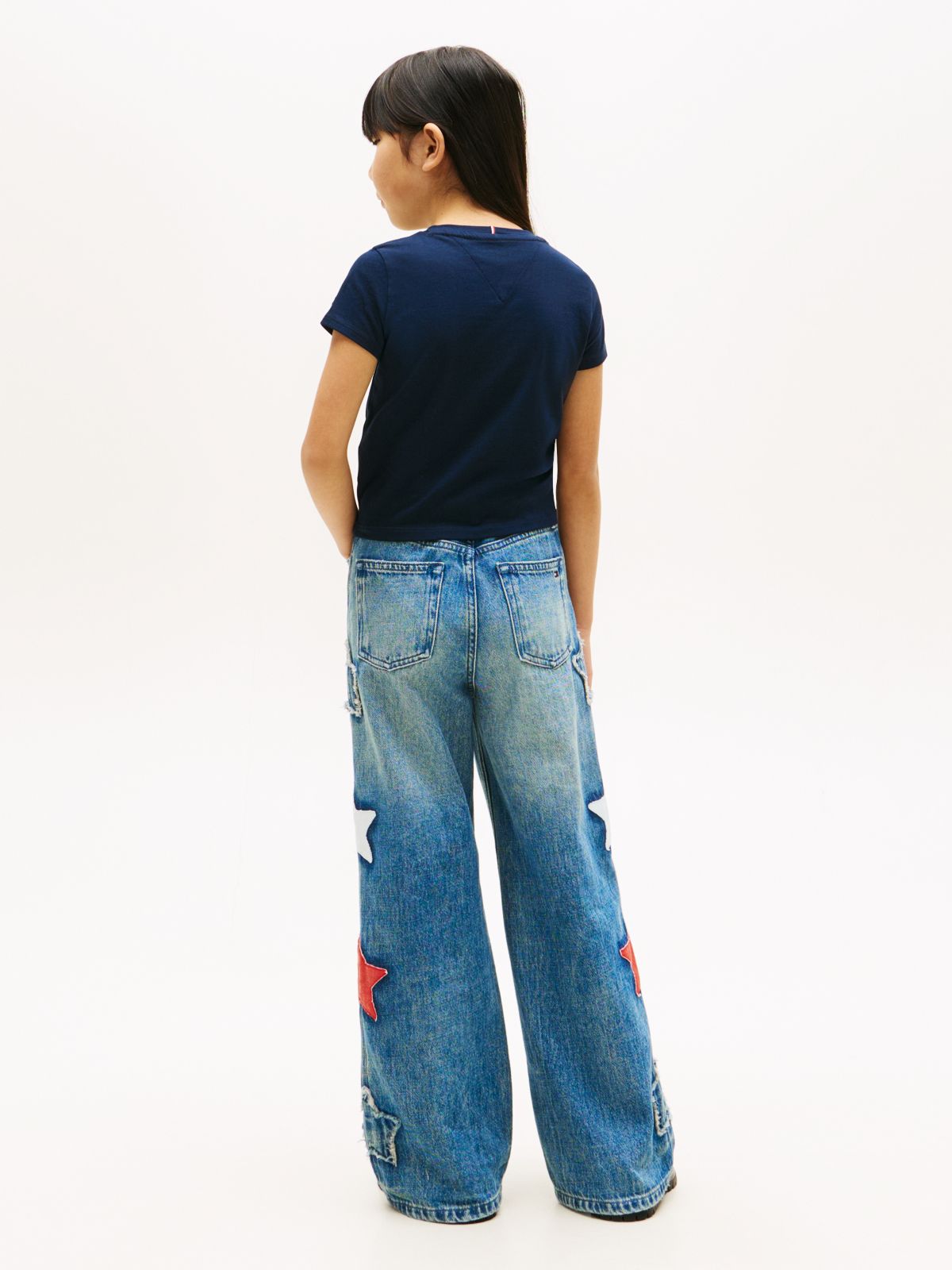 Extra Slim Star Flag T-Shirt — Blue