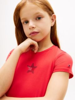 Extra Slim Star Flag T-Shirt — Red 2