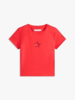 Extra Slim Star Flag T-Shirt — Red 5