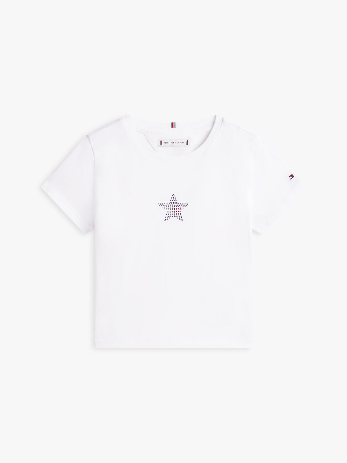Extra Slim Star Flag T-Shirt — White