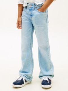 Distressed Flared Leg Jeans — Blue 2
