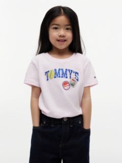 Fruit Logo Jersey T-Shirt — Pink 1