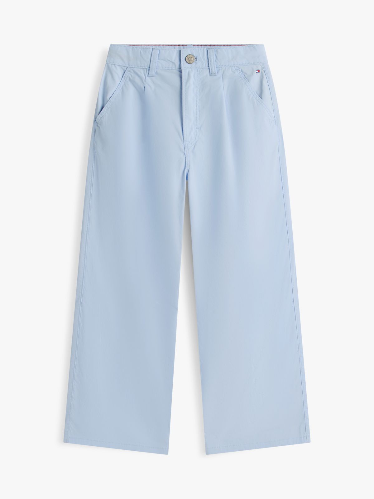 Essential Mabel High Rise Wide Leg Trousers — Blue