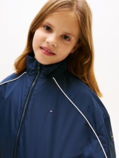 Essential Relaxed Piping Windbreaker — Blue 2