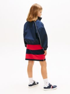 Essential Relaxed Piping Windbreaker — Blue 4
