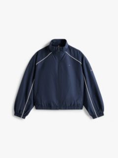 Essential Relaxed Piping Windbreaker — Blue 5