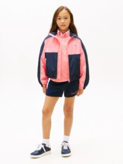 Essential Relaxed Piping Windbreaker — White 3