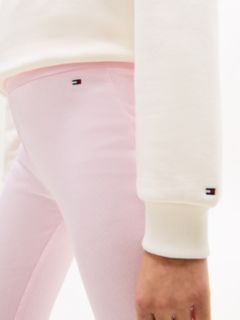 Essential Ribbed Extra Slim Flared Leggings — Pink 3
