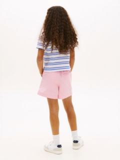 Relaxed Fit Pique Rugby Polo Shirt — White 4