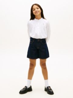 Regular Fit Broderie Anglaise Shirt — White 3