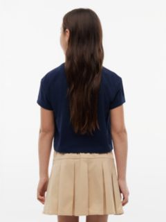 Heritage Flag Logo Relaxed T-Shirt — Blue 4