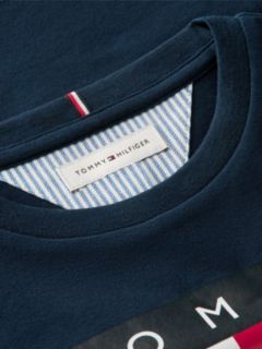 Heritage Flag Logo Relaxed T-Shirt — Blue 7
