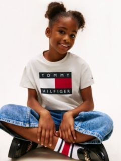 Heritage Flag Logo Relaxed T-Shirt — Grey 2