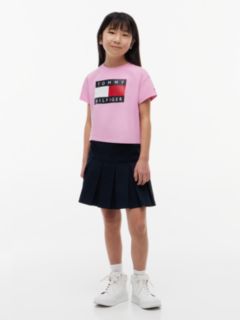 Heritage Flag Logo Relaxed T-Shirt — Pink 2
