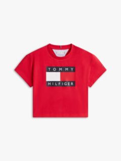 Heritage Flag Logo Relaxed T-Shirt — Red 5