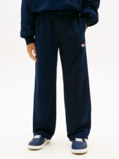 Wavy Flag Straight Leg Joggers — Blue 2