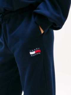 Wavy Flag Straight Leg Joggers — Blue 3
