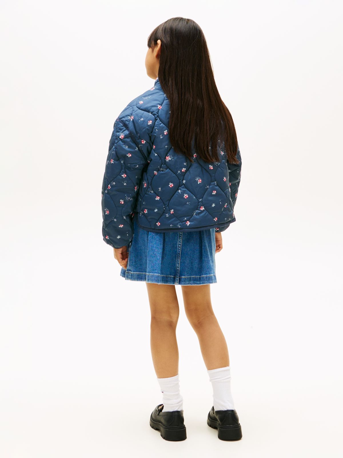 Essential Onion Quilted Jacket — Blue
