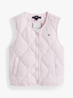 Onion Quilted Gilet — Pink 5