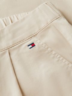 Essential Oversized Pleated Wide Leg Trousers — Beige 6