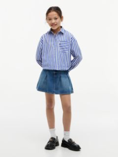 Essential Relaxed Fit Poplin Oxford Shirt — Blue 2