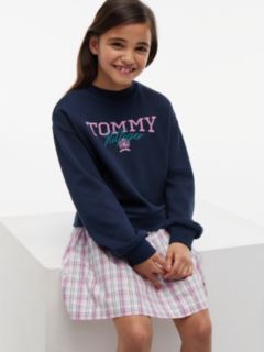 Essential Crest Sweatshirt Dress — Multi 2