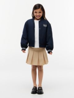 Essential Rope Logo Relaxed Bomber Jacket — Blue 2