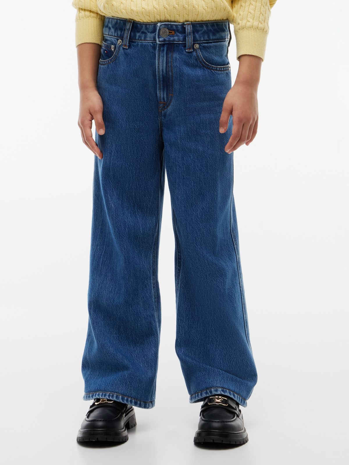 Mabel High Rise Wide Leg Jeans — Denim