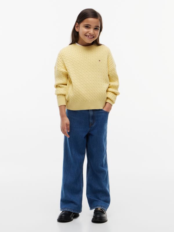 Mabel High Rise Wide Leg Jeans — Denim