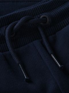 Tonal Flag Relaxed Terry Sweat Shorts — Blue 6