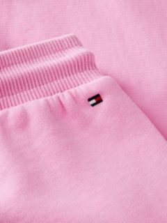Tonal Flag Relaxed Terry Sweat Shorts — Pink 6