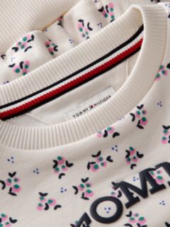 Logo Relaxed Terry Sweatshirt — Beige 6