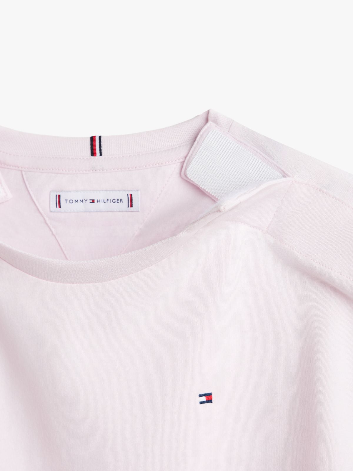 Adaptive Frill Sleeve Relaxed T-Shirt — Pink