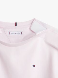 Adaptive Frill Sleeve Relaxed T-Shirt — Pink 3