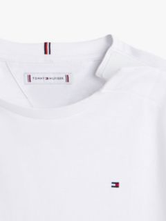 Adaptive Frill Sleeve Relaxed T-Shirt — White 3