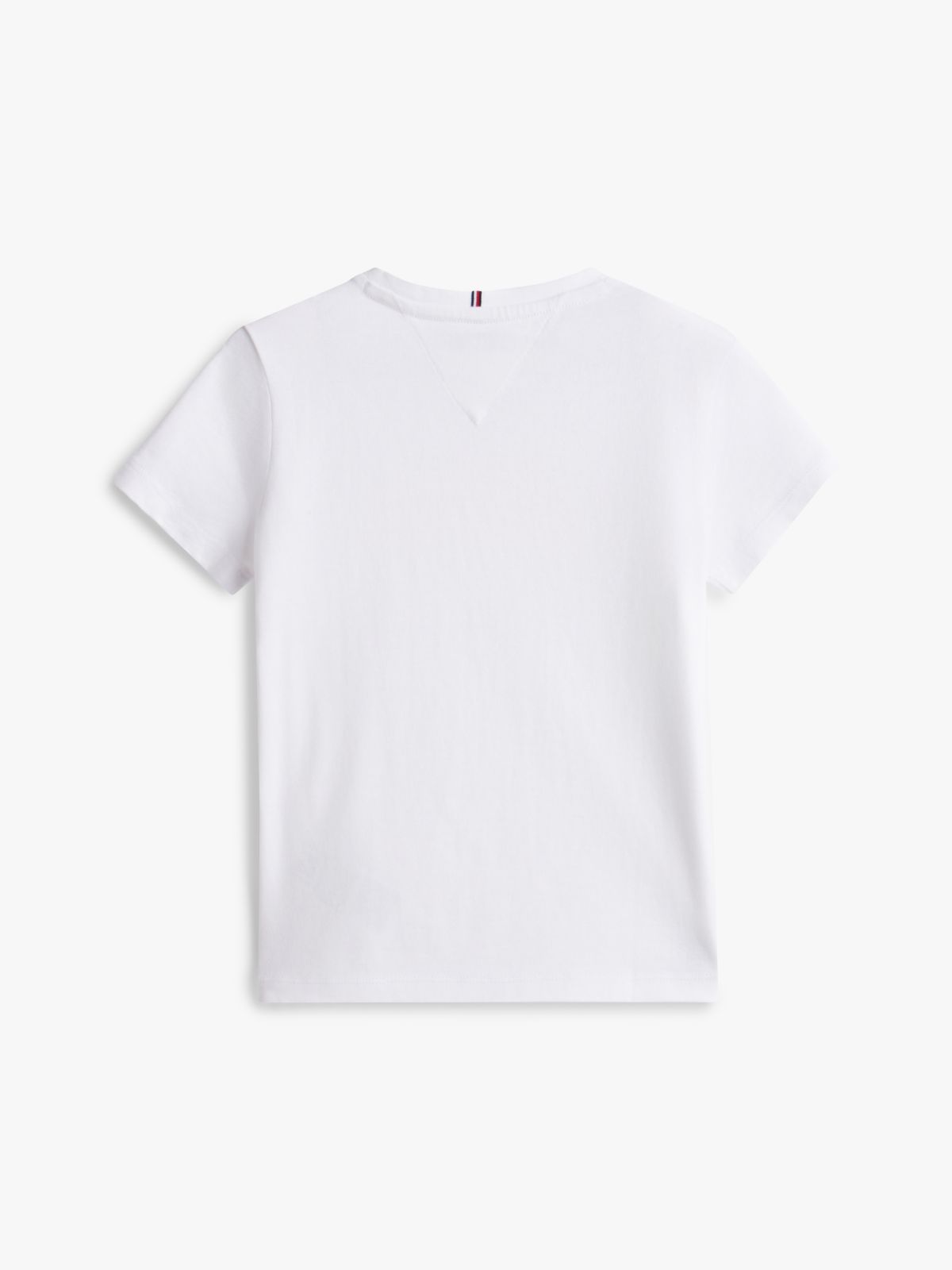 Adaptive Textured Logo Jersey T-Shirt — White
