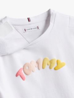 Adaptive Textured Logo Jersey T-Shirt — White 3