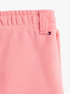 Adaptive Glitter Logo Sweat Shorts — Pink 3