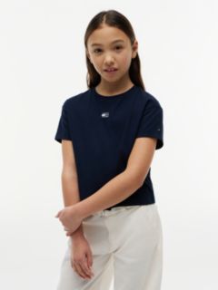 Tonal Flag Relaxed T-Shirt — Blue 1
