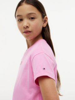 Tonal Flag Relaxed T-Shirt — Pink 3