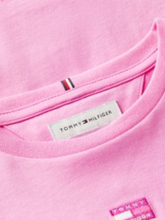 Tonal Flag Relaxed T-Shirt — Pink 6