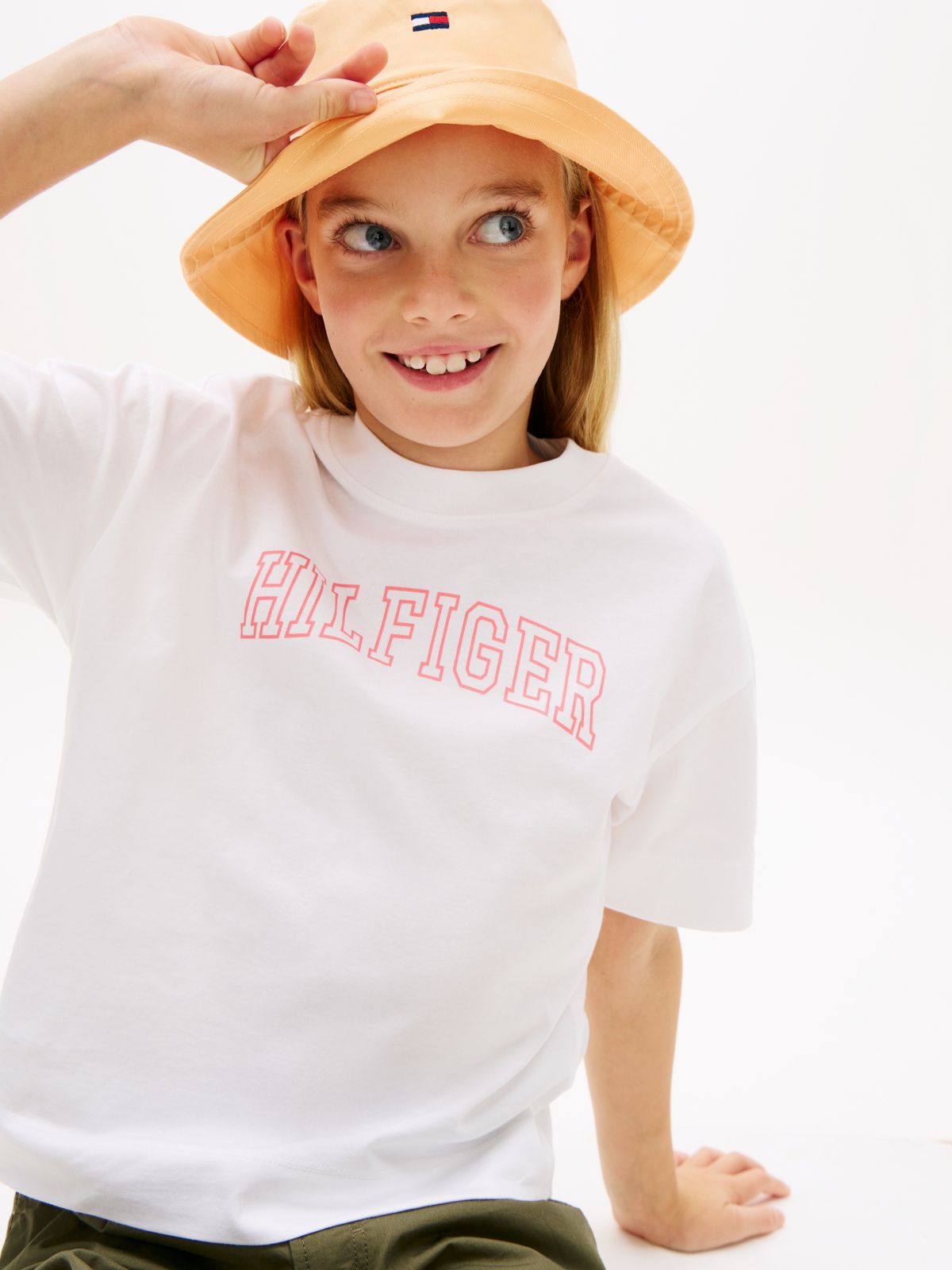 Logo Jersey Crew Neck T-Shirt — White