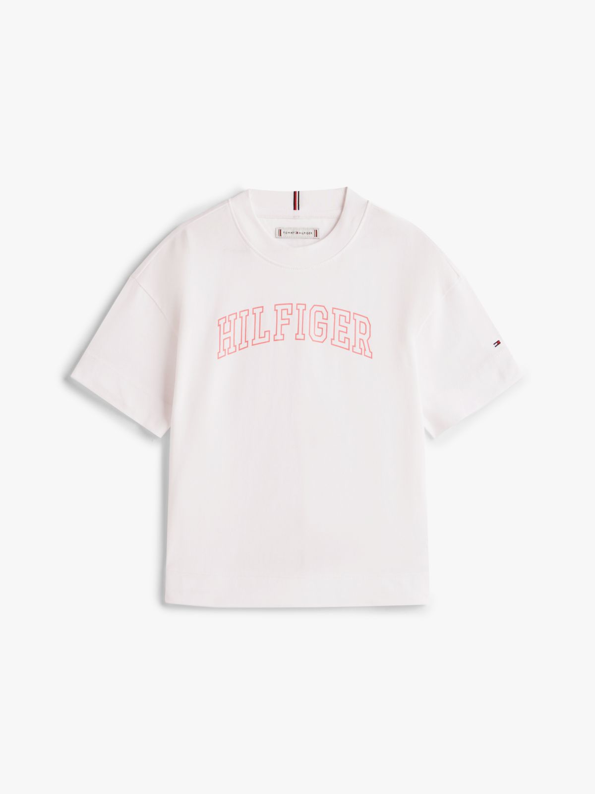 Logo Jersey Crew Neck T-Shirt — White
